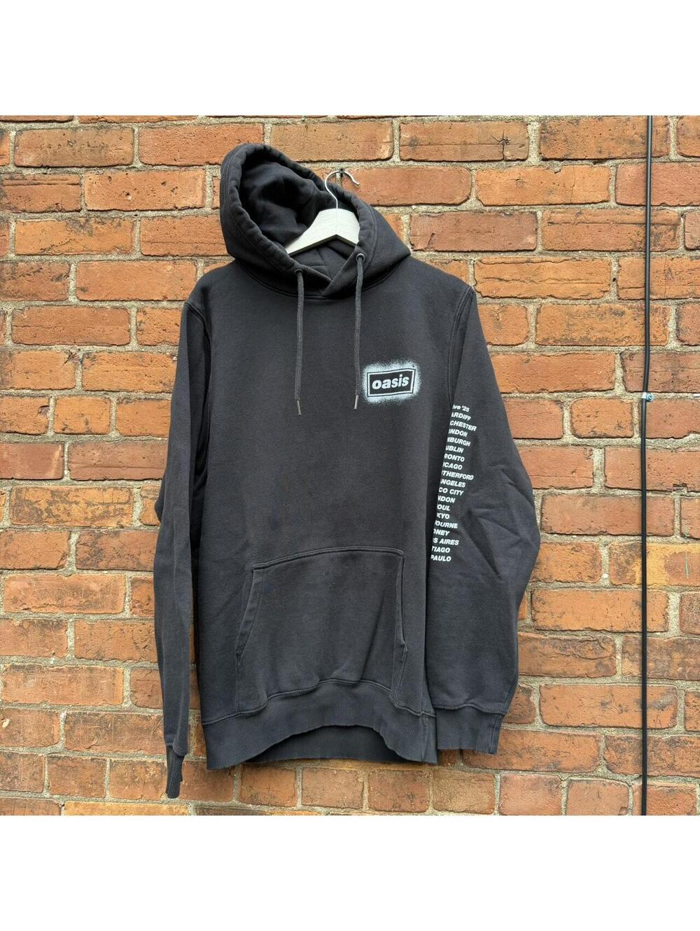 oasis 2025 tour hoodie XL